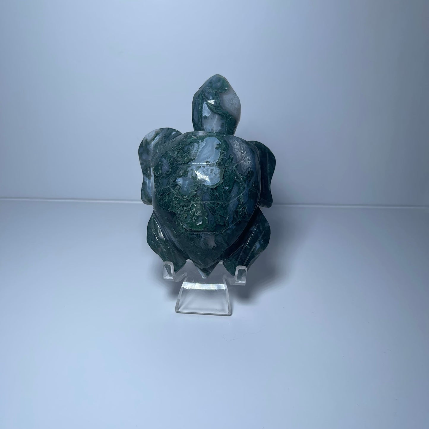 Moss Agate Turtle