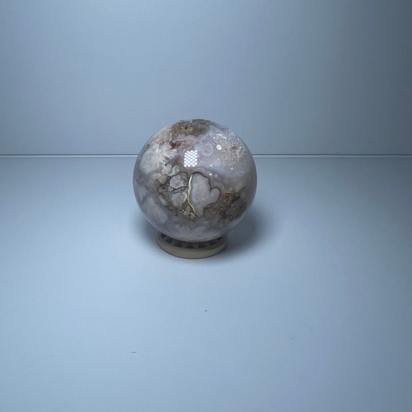 Flower Agate Sphere - D