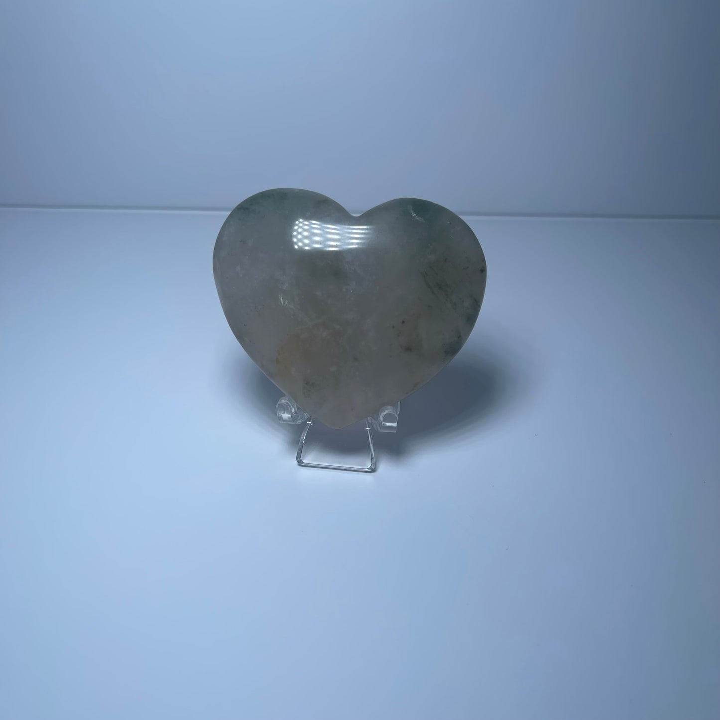 Moss Agate Heart