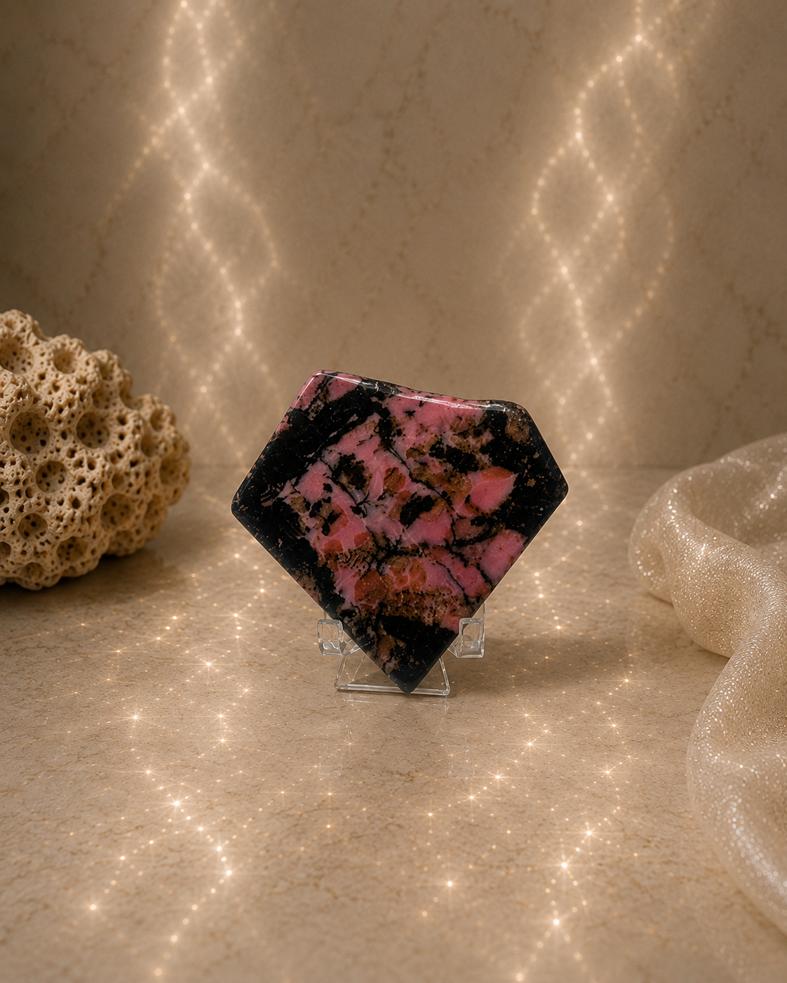 Rhodonite Slice