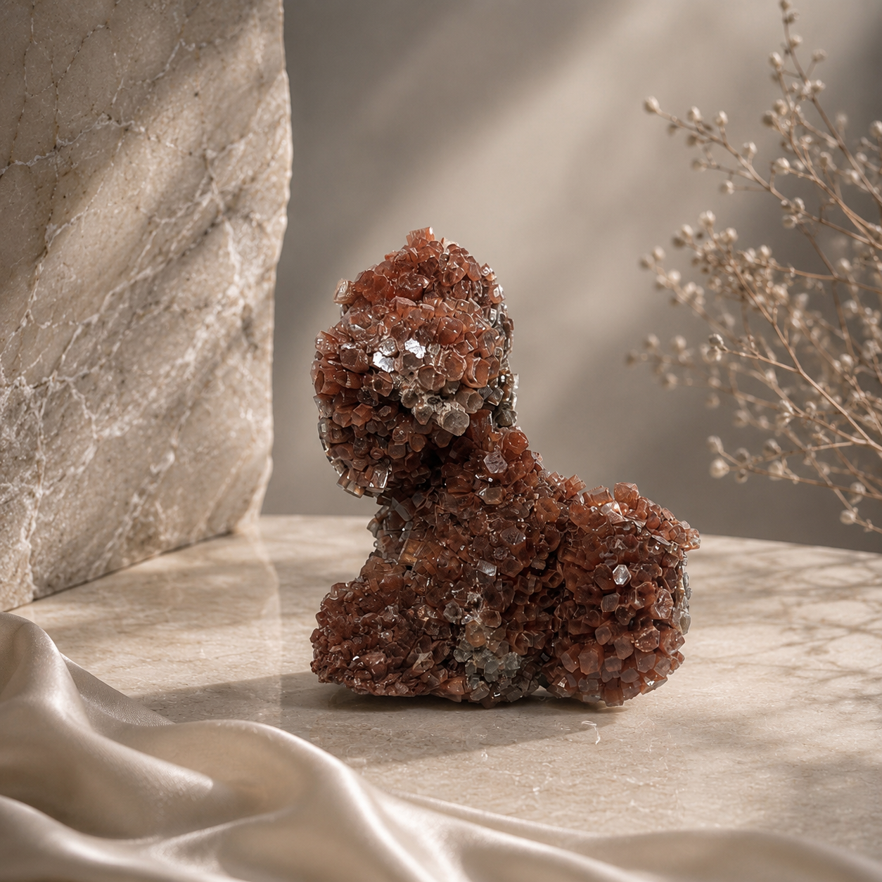 Aragonite Cluster - B