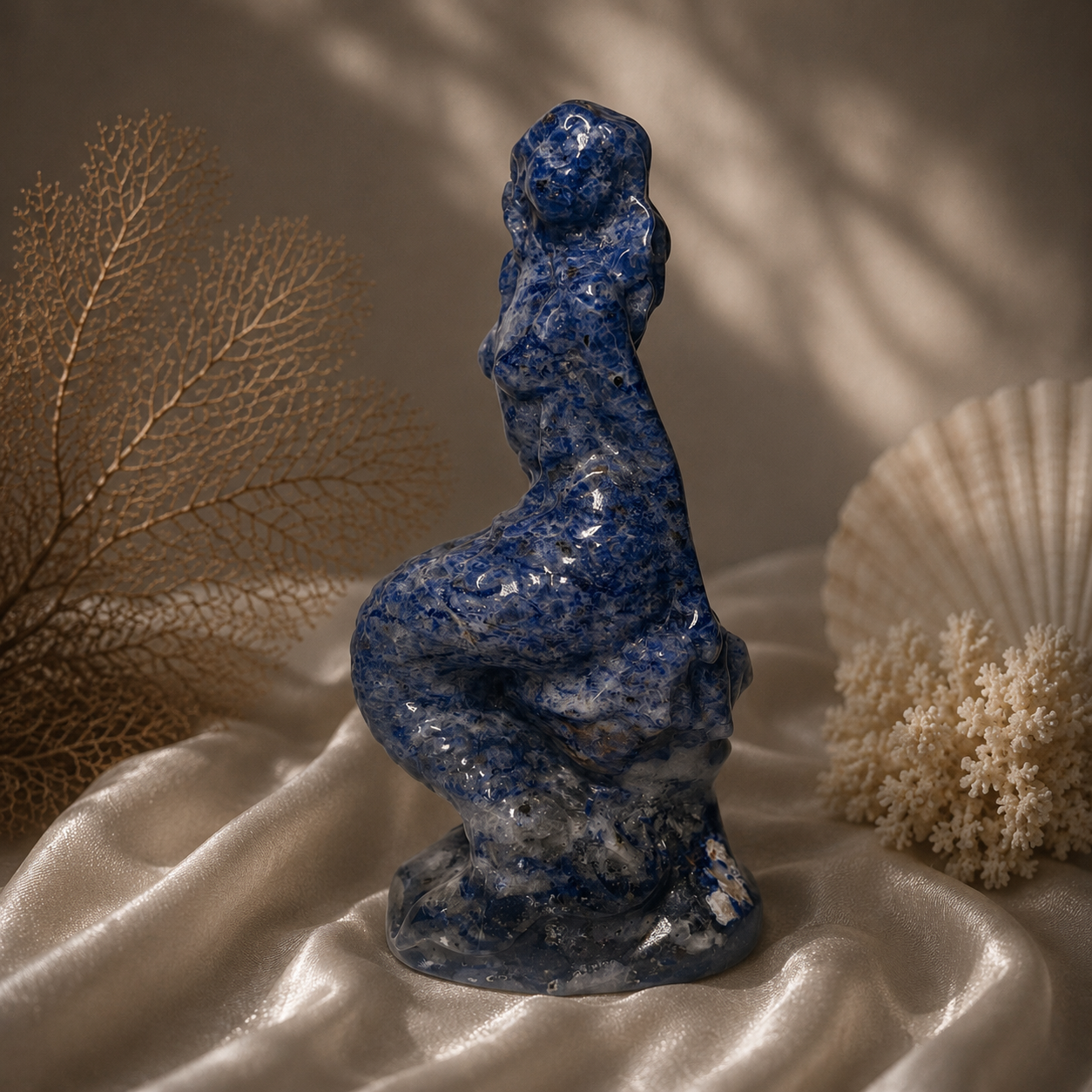 Sodalite Mermaid