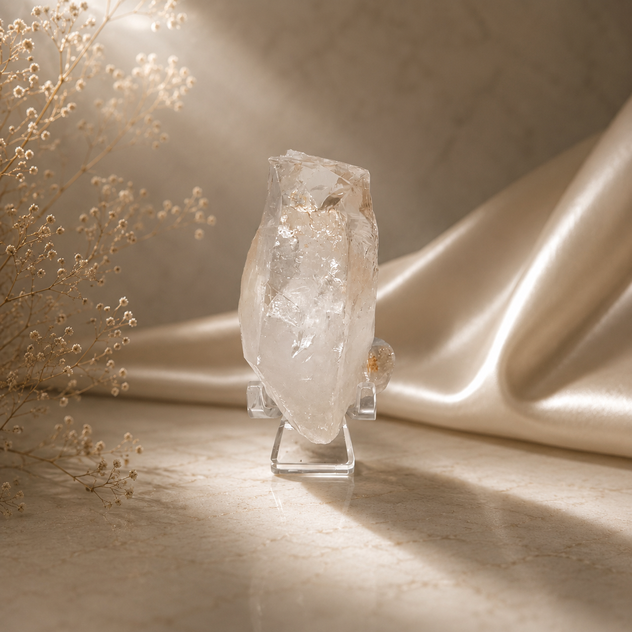 “Seed” — Hand-Mined Arkansas Quartz | 2.8 oz