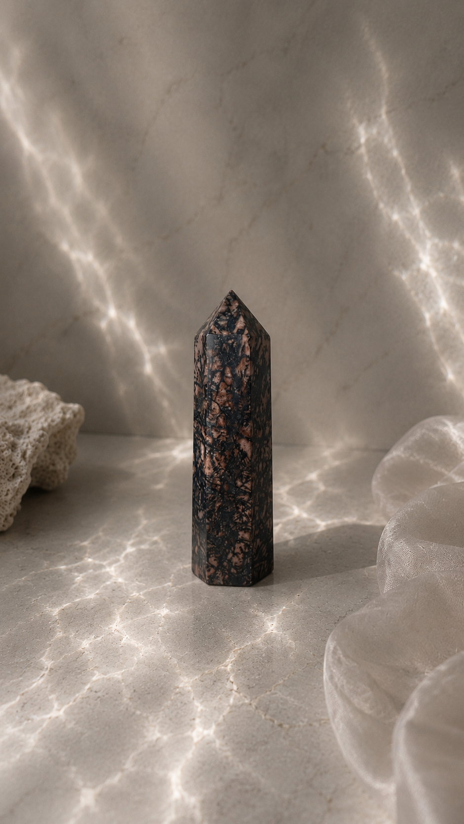 Rhodonite Tower - A