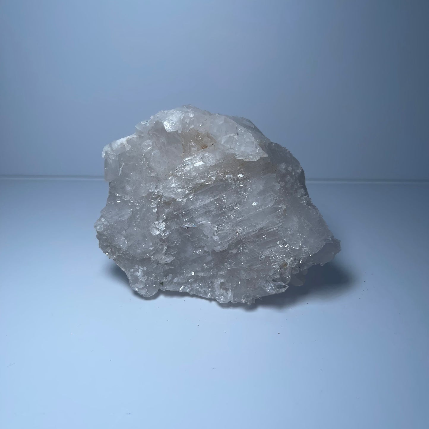 “The Sentinel” — Hand-Mined Arkansas Quartz Cluster | 15.5 oz