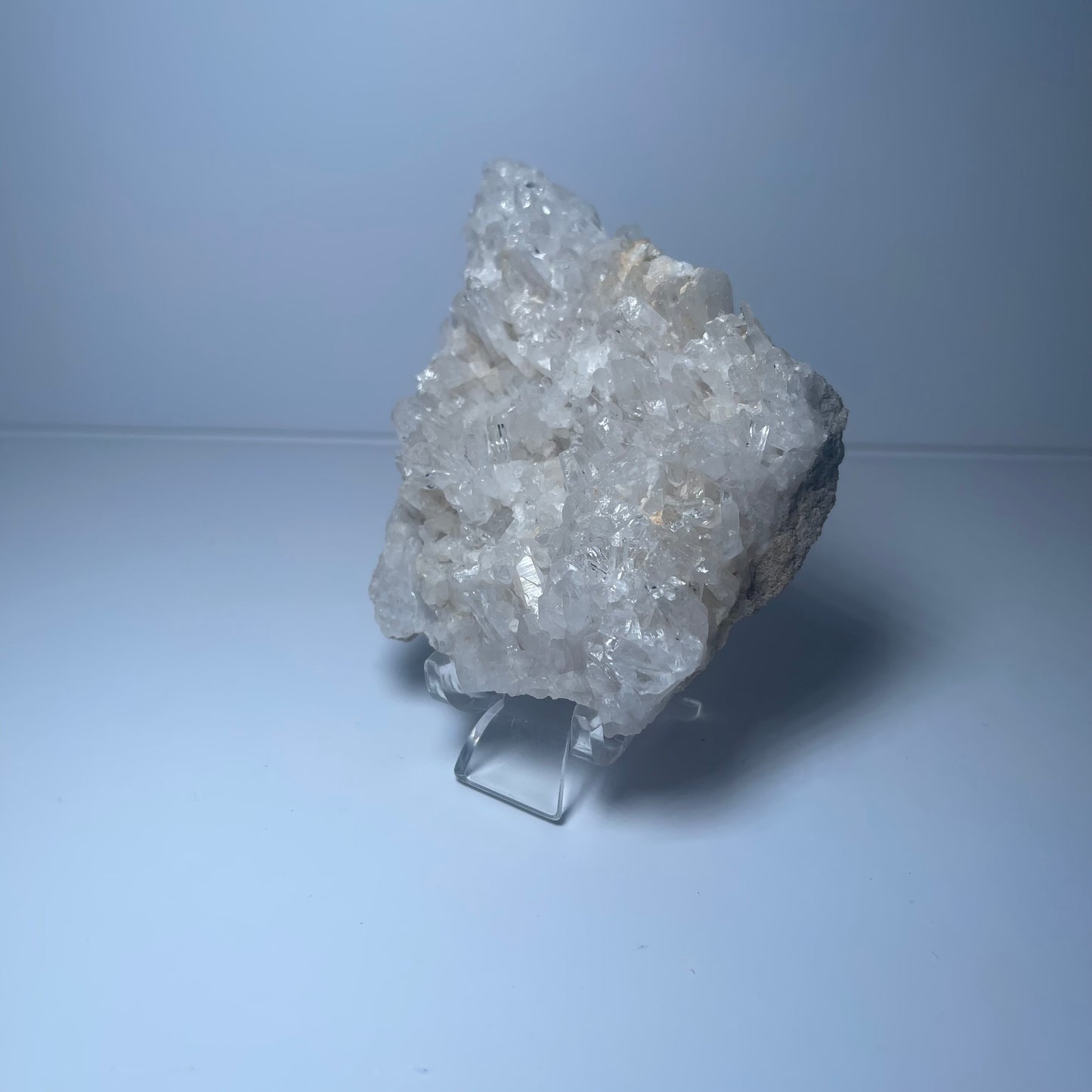 “White Flame” — Hand-Mined Arkansas Quartz Cluster | 4.3 oz