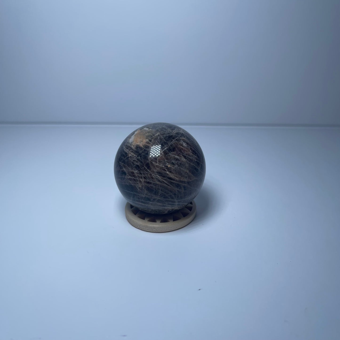 Black Moonstone Sphere