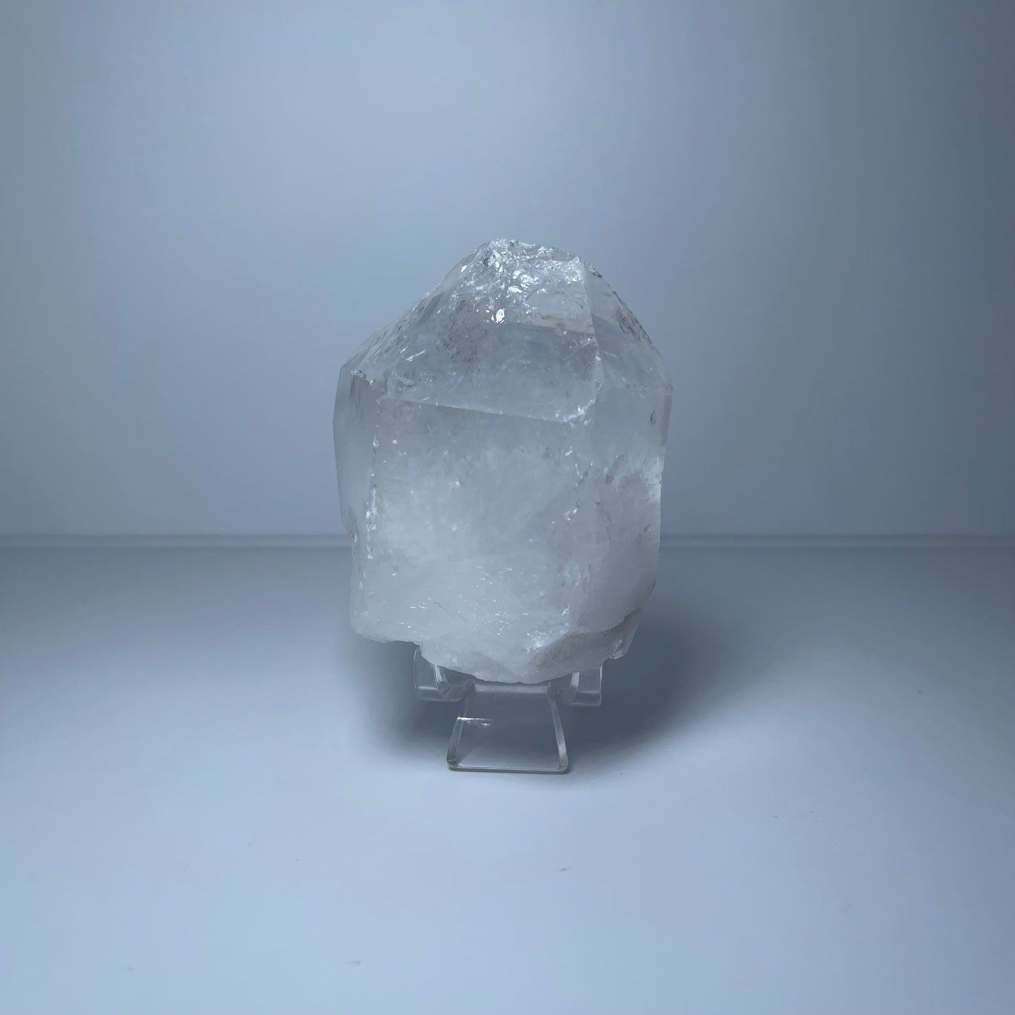 “The Pillar” — Hand-Mined Arkansas Quartz Point | 7 oz