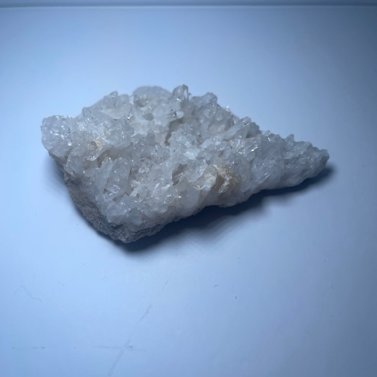 “White Flame” — Hand-Mined Arkansas Quartz Cluster | 4.3 oz