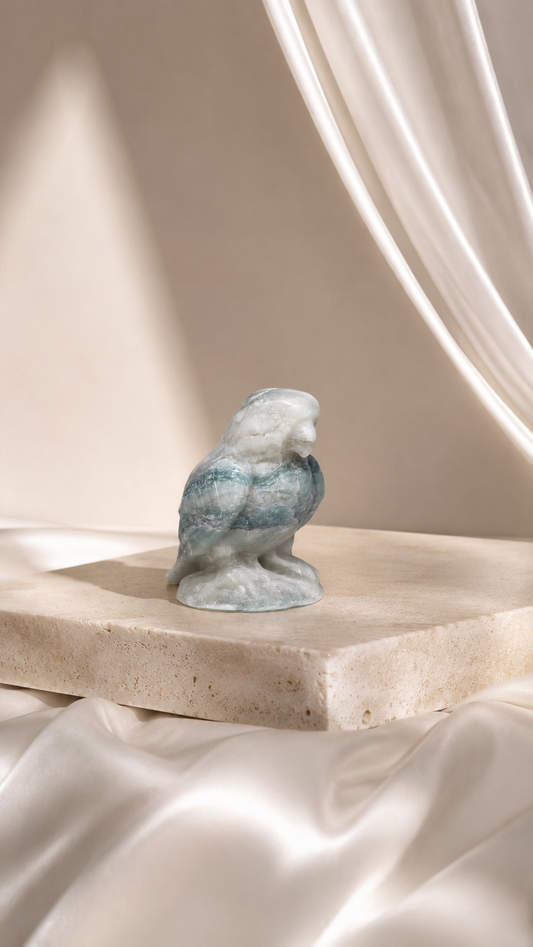 Banded Blue Calcite Bird