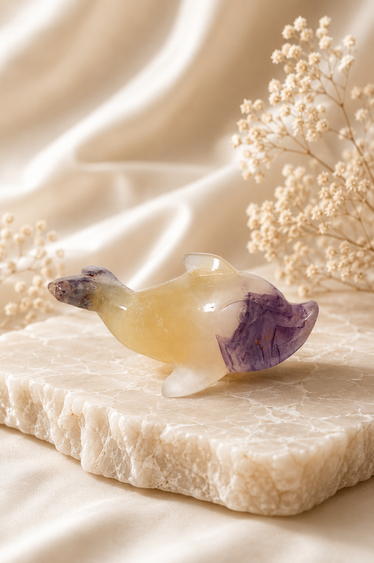 Candy Fluorite Dolphin