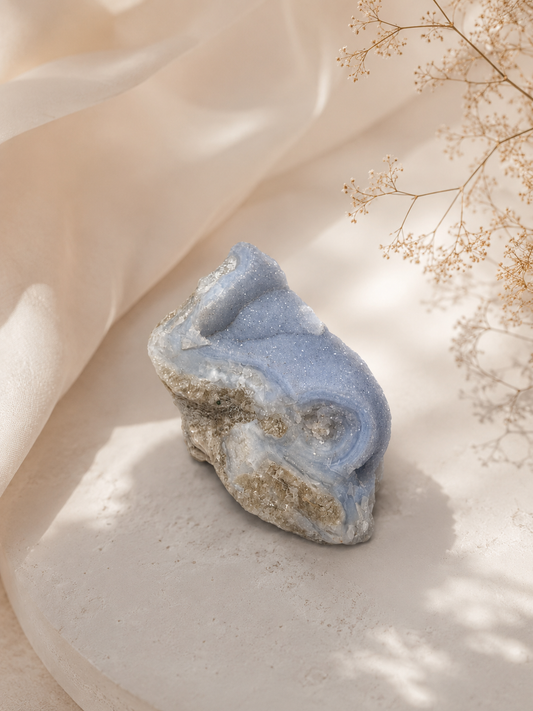 Blue Chalcedony - A