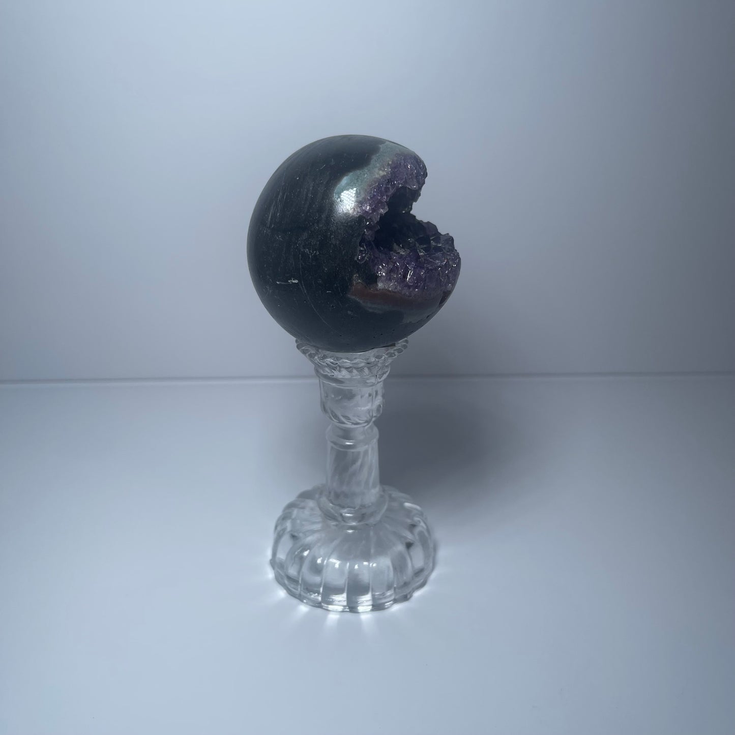 Amethyst Geode Sphere - A