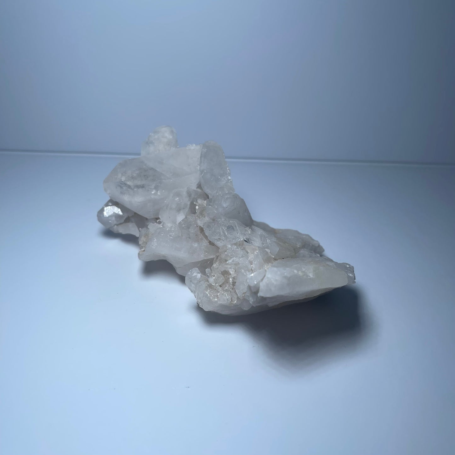“Mountain Light” — Hand-Mined Arkansas Quartz Cluster | 15 oz