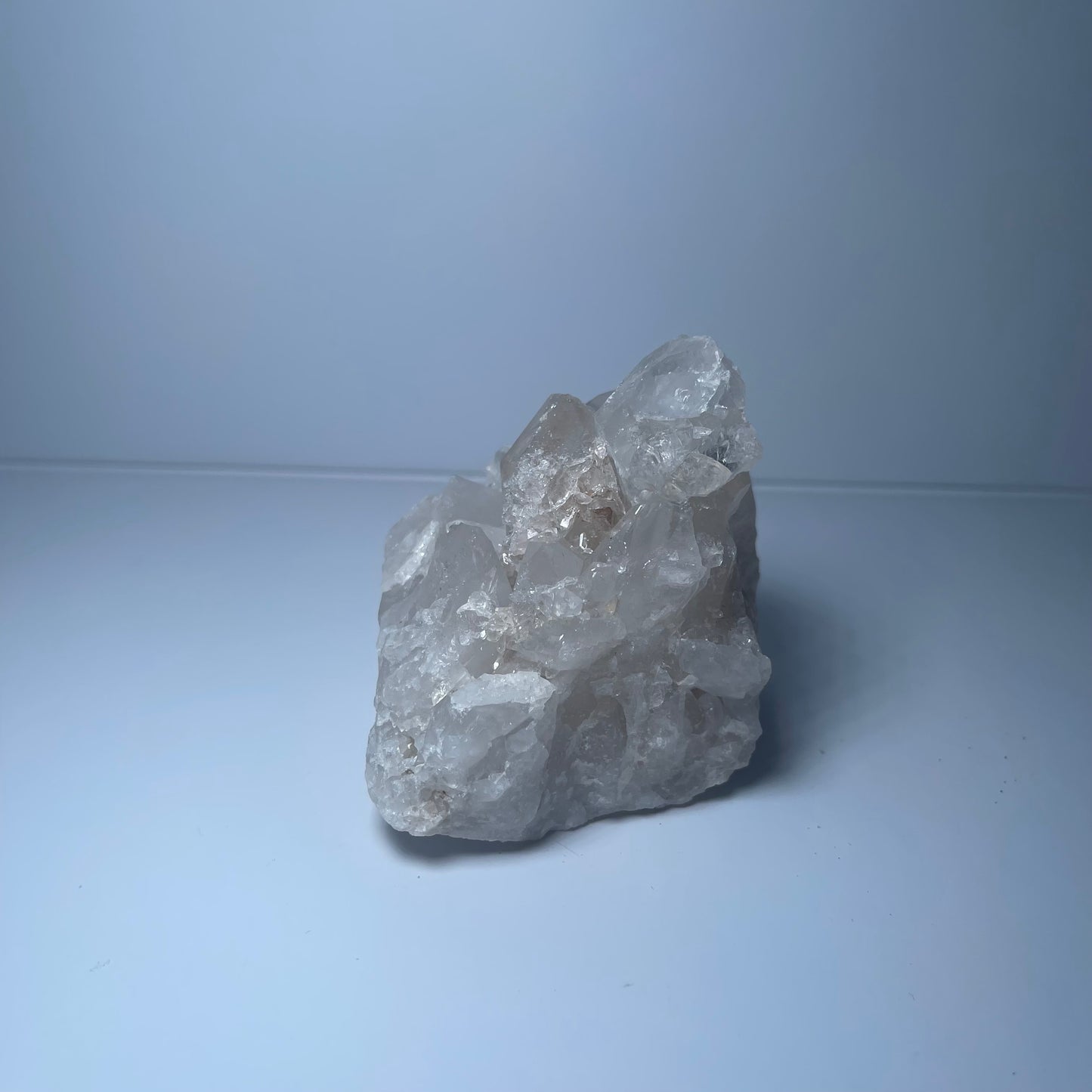 “The Beacon” — Hand-Mined Arkansas Quartz Cluster | 12 oz