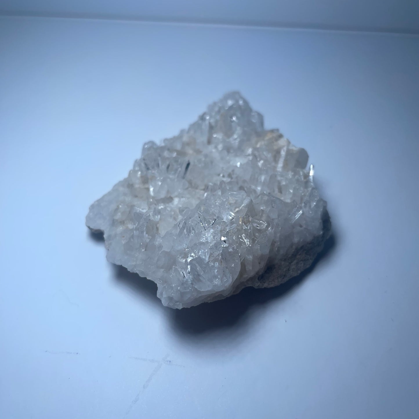 “White Flame” — Hand-Mined Arkansas Quartz Cluster | 4.3 oz
