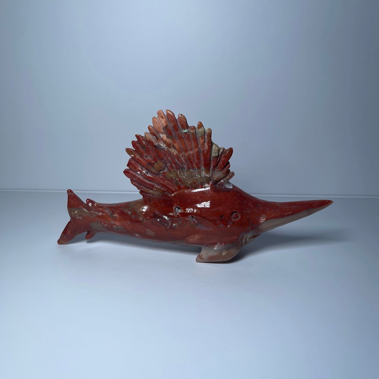 Brecciated Jasper Sailfish