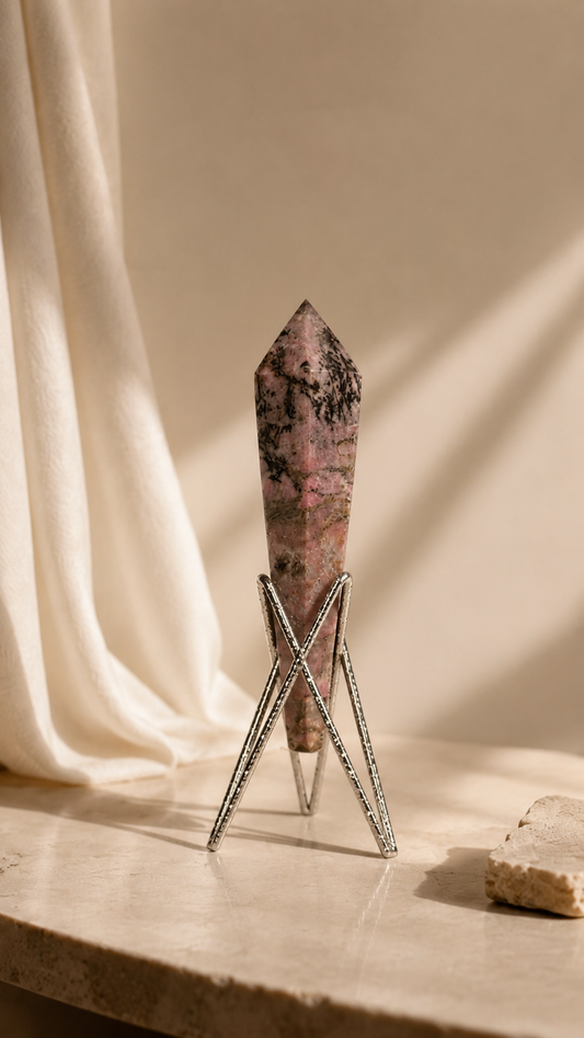 Rhodonite Wand