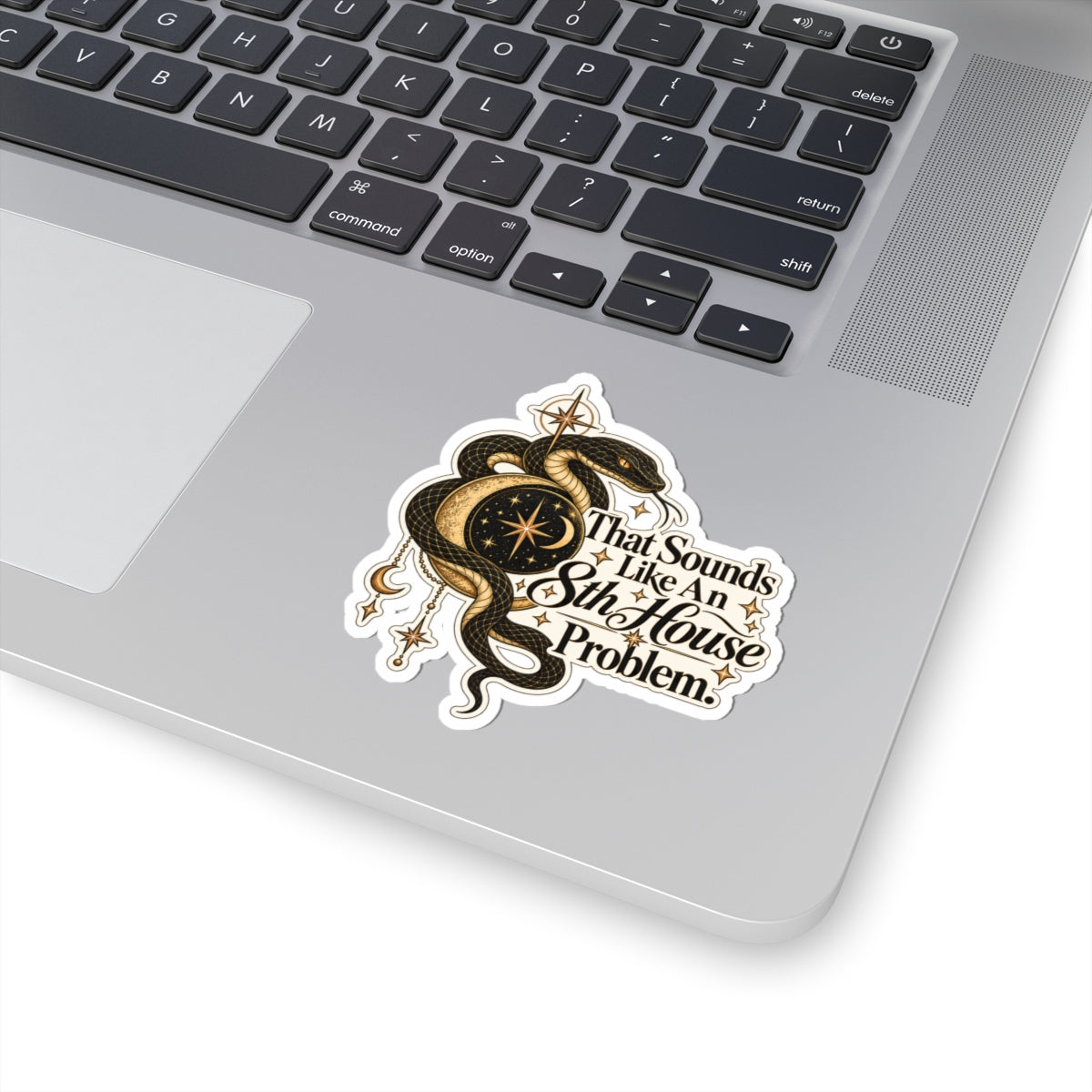 That Sounds Like An Sith House Problem Sticker — Star Wars-inspired Snake & Moon Kiss-Cut Sticker