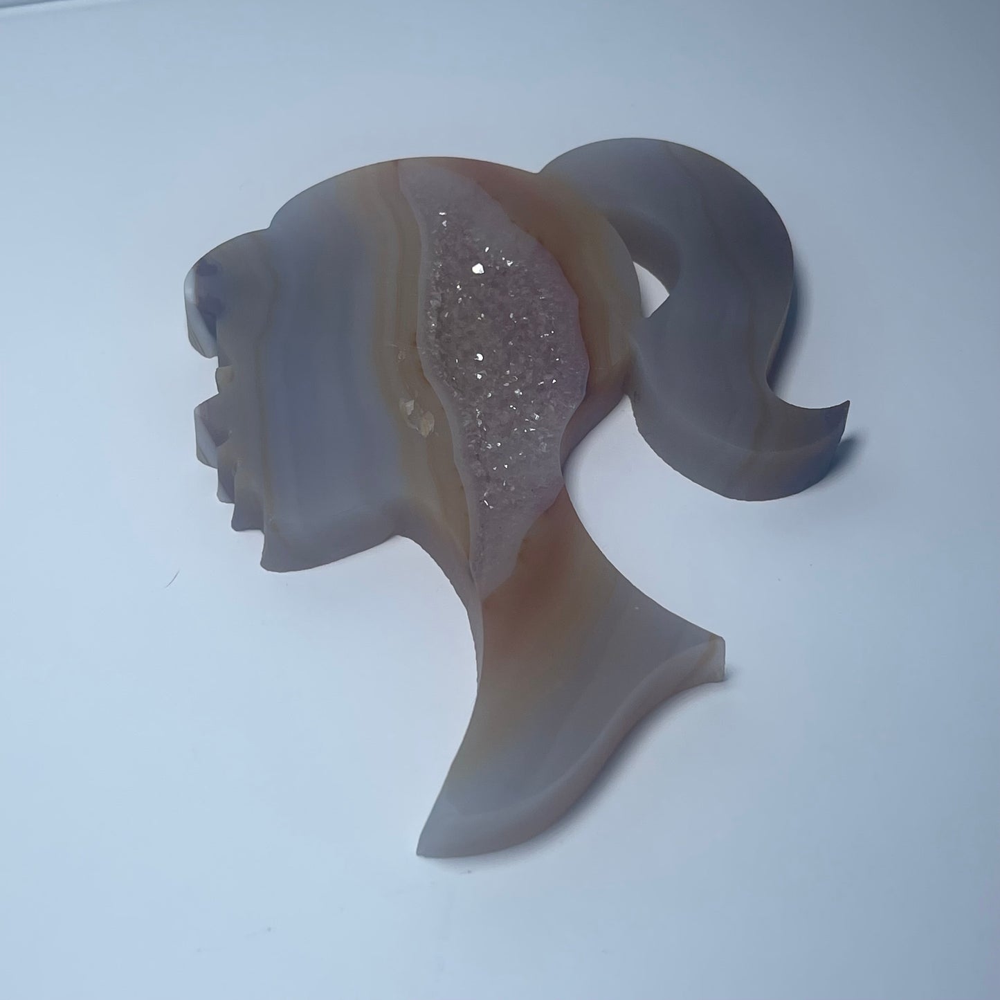 Agate Barbie Silhouette