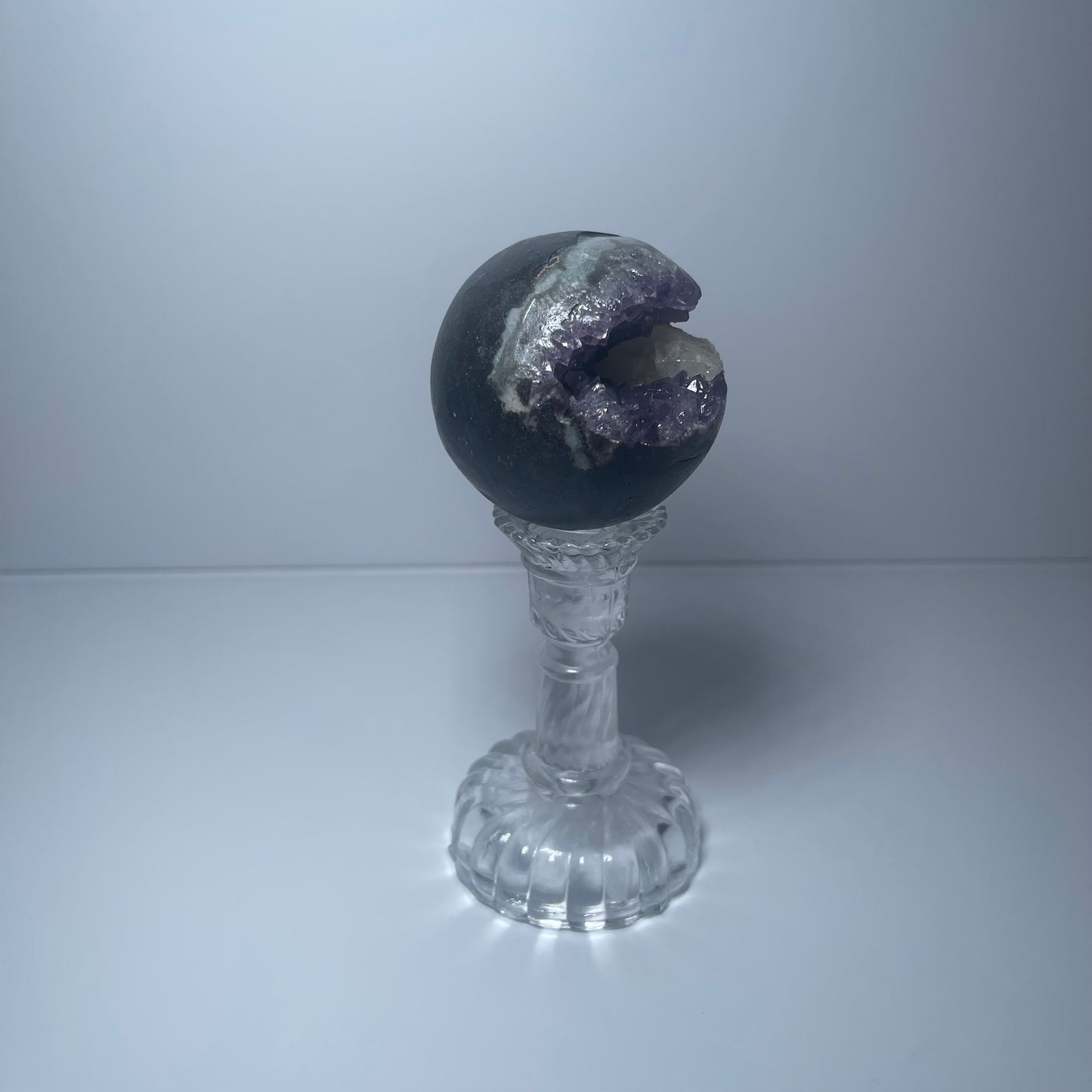 Amethyst Geode Sphere - C