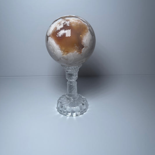Flower Agate Sphere - B