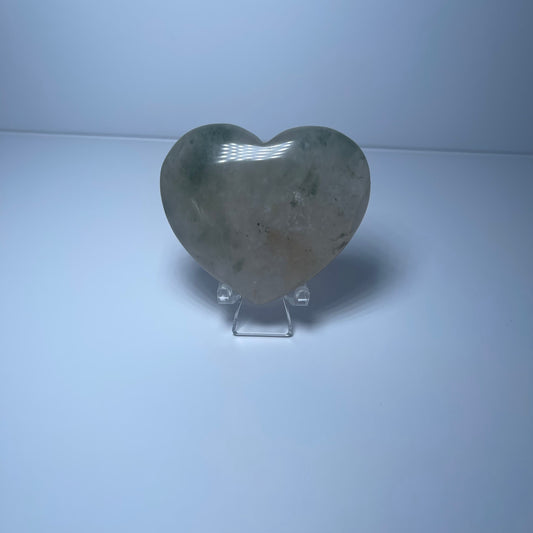Moss Agate Heart