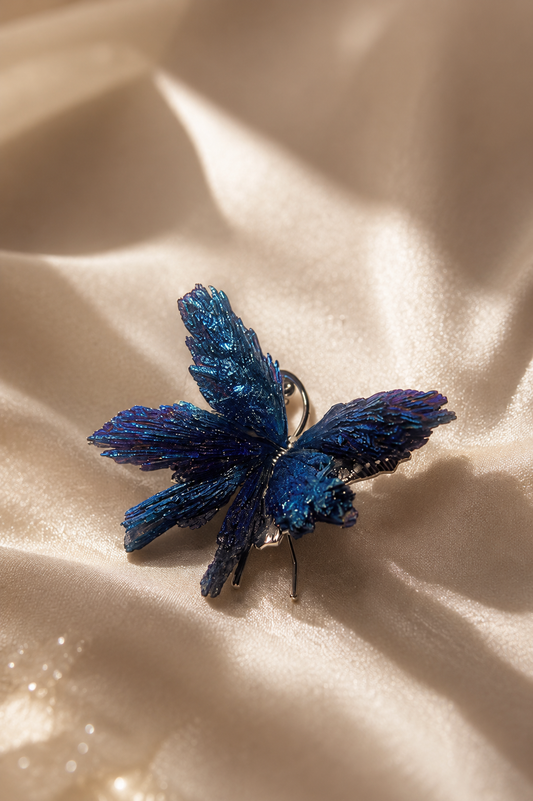 Aura Kyanite Butterfly - C