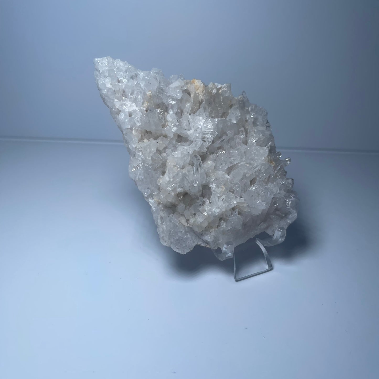 “White Flame” — Hand-Mined Arkansas Quartz Cluster | 4.3 oz