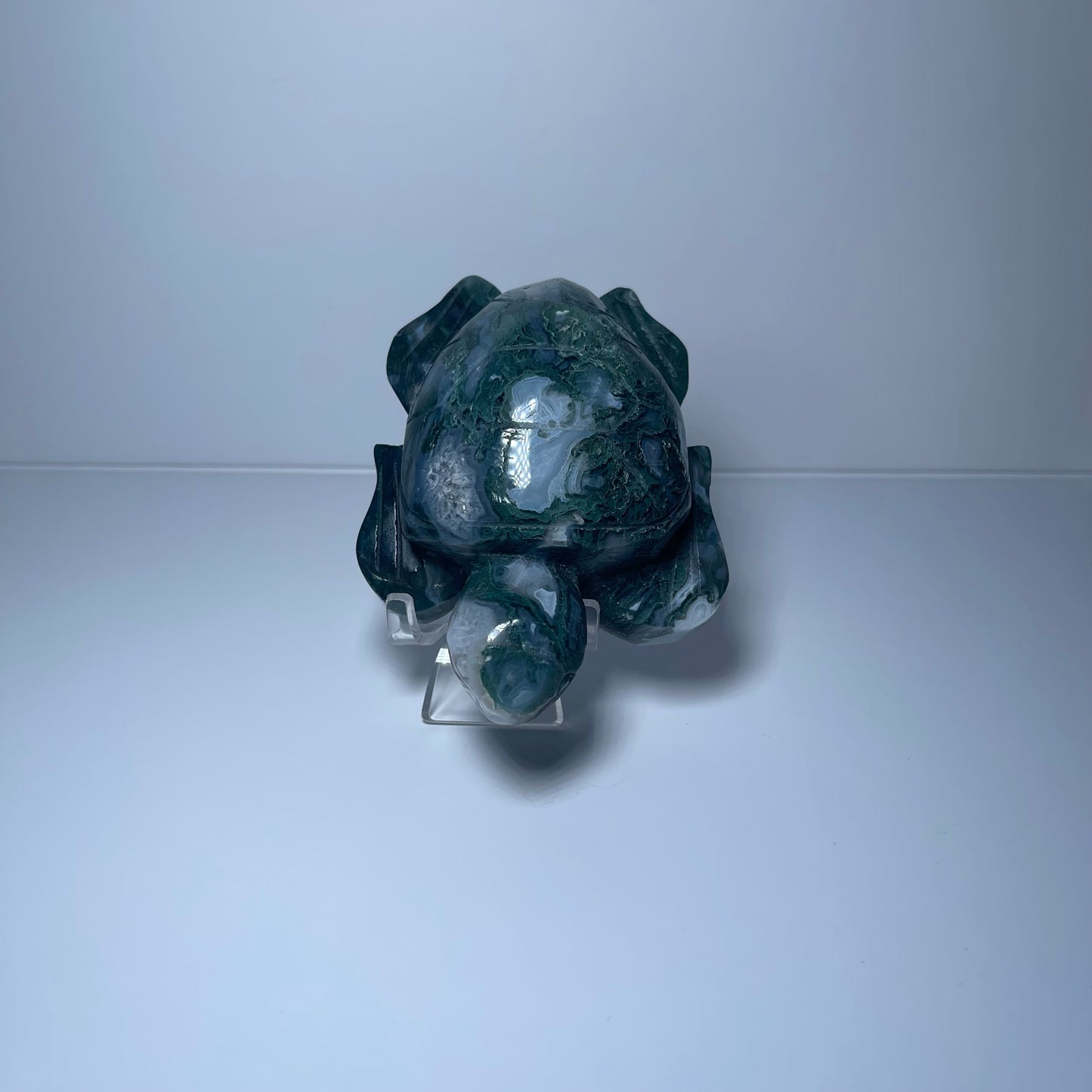 Moss Agate Turtle