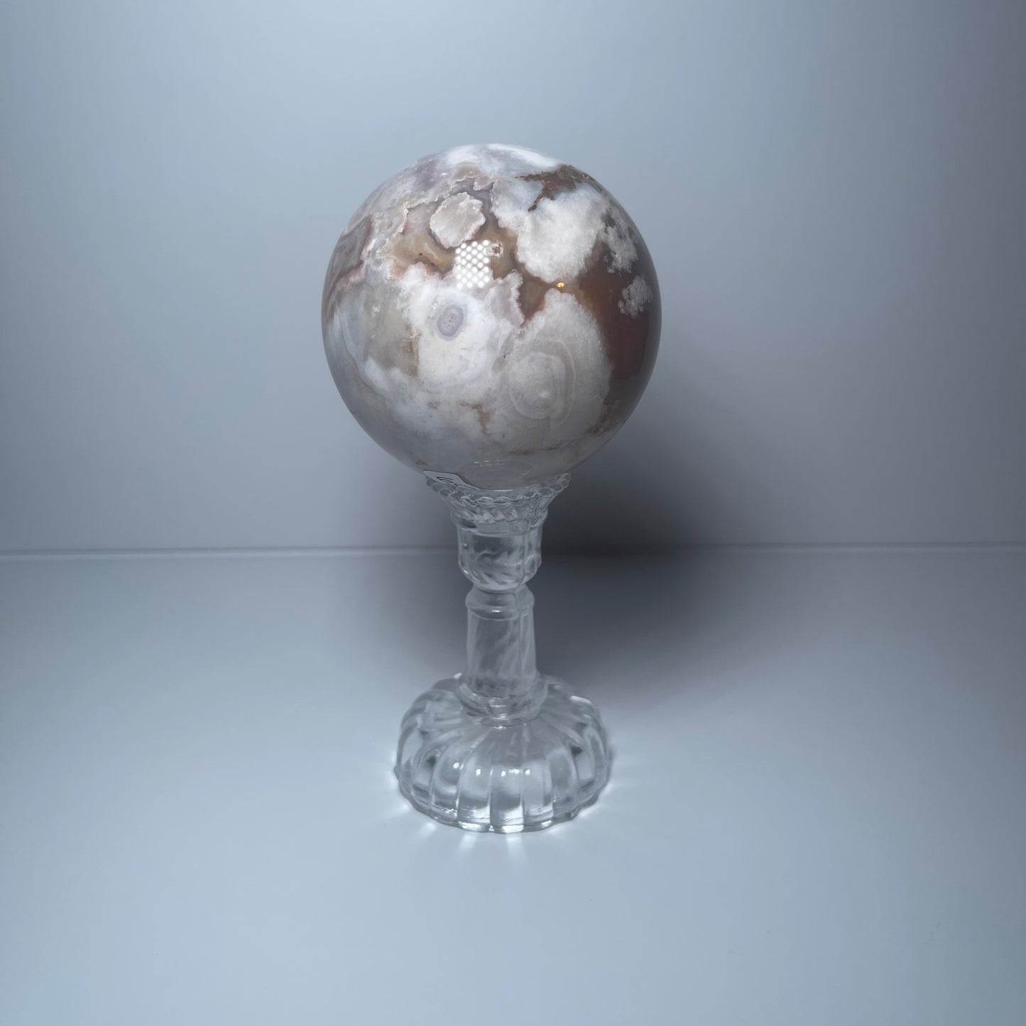 Flower Agate Sphere - B