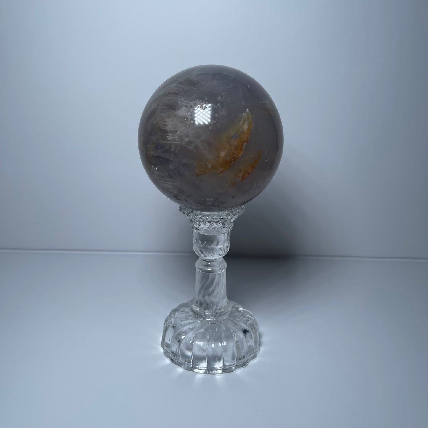 Ferruginous Quartz Sphere