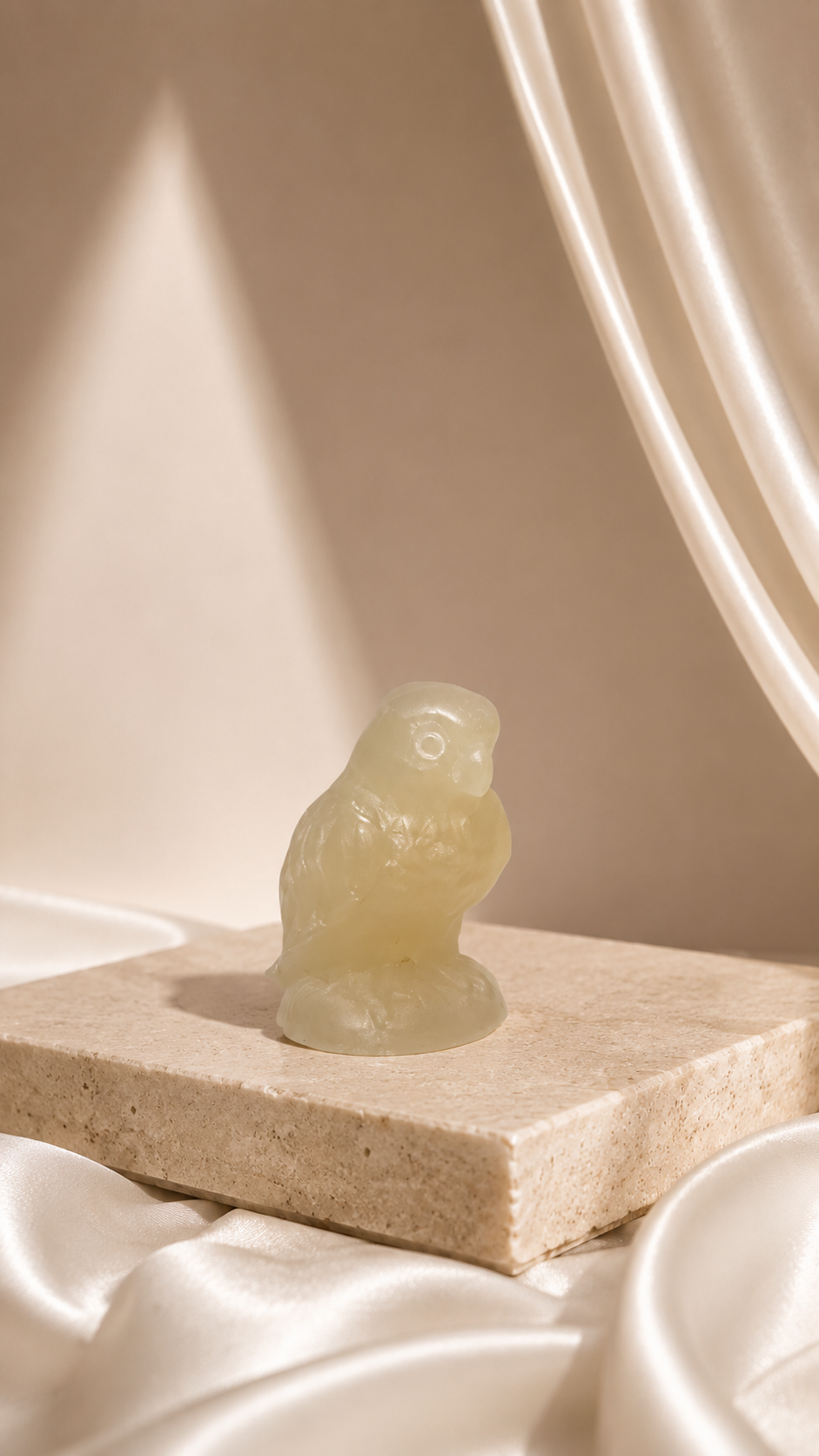 Yellow Calcite Bird