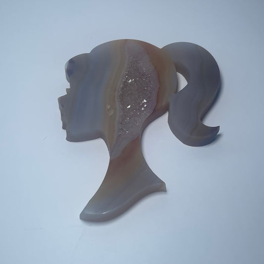 Agate Barbie Silhouette