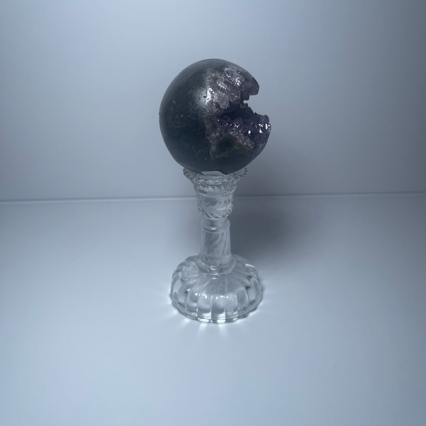 Amethyst Geode Sphere - B
