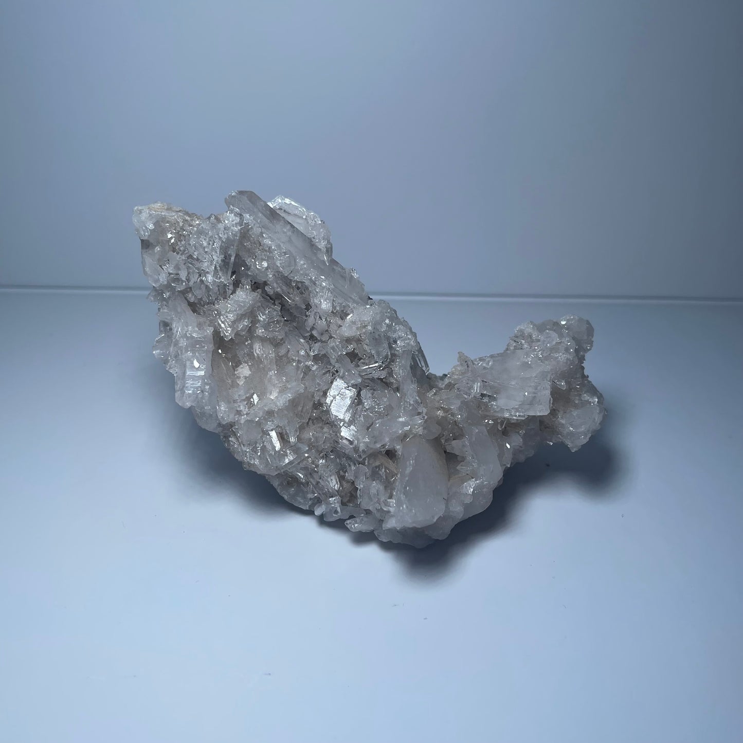 “The Oracle” — Hand-Mined Arkansas Quartz Cluster | 14 oz