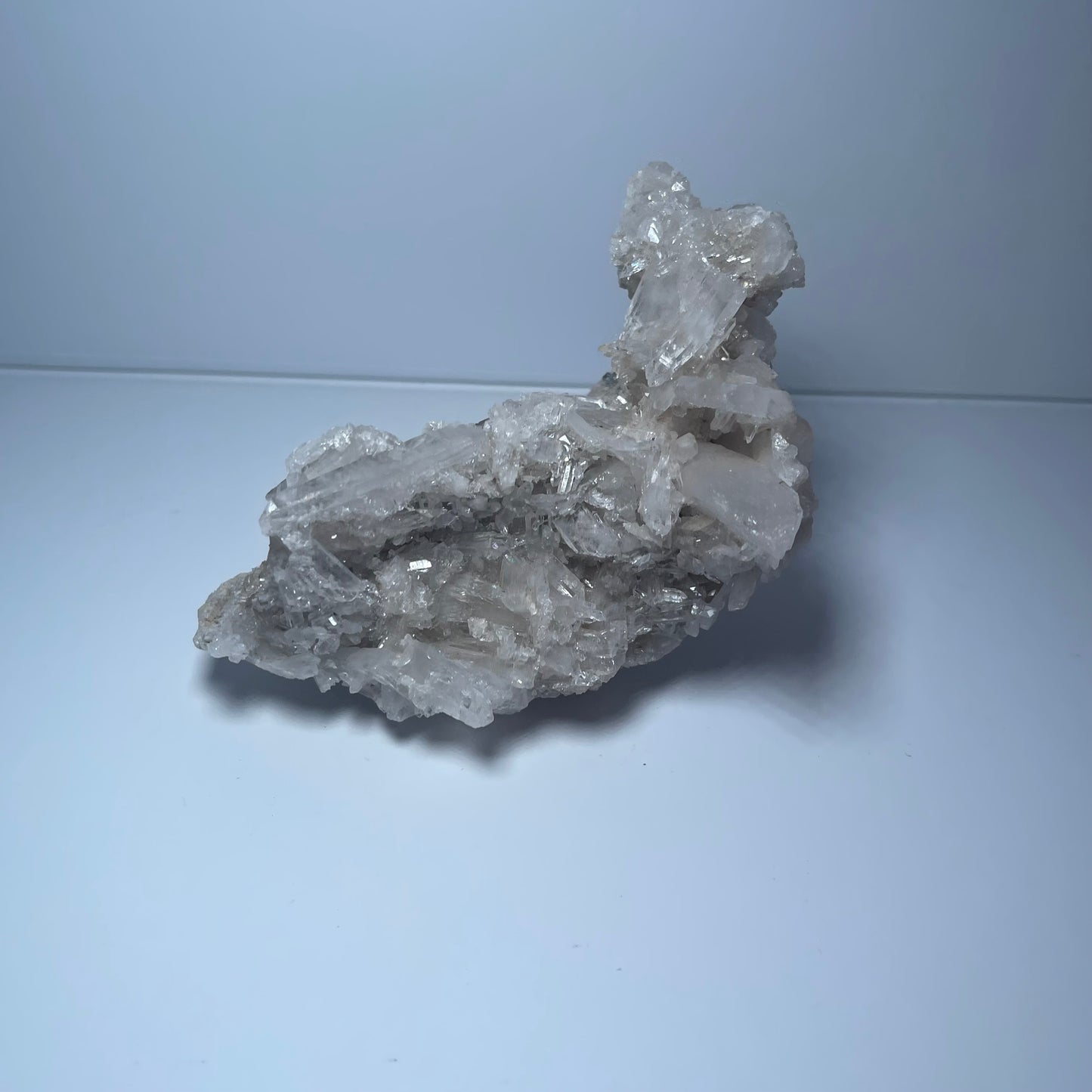“The Oracle” — Hand-Mined Arkansas Quartz Cluster | 14 oz