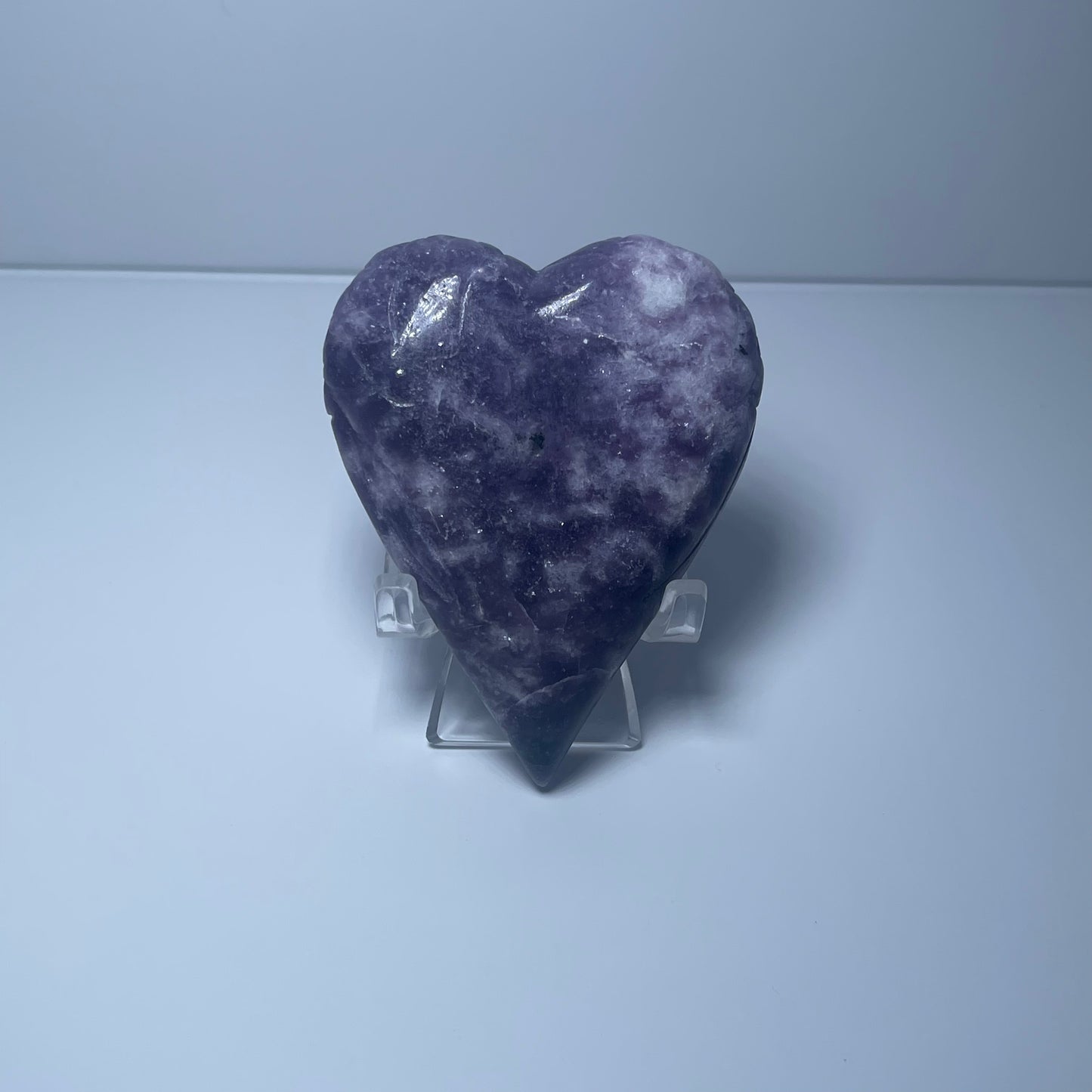 Dream Amethyst Heart Carving