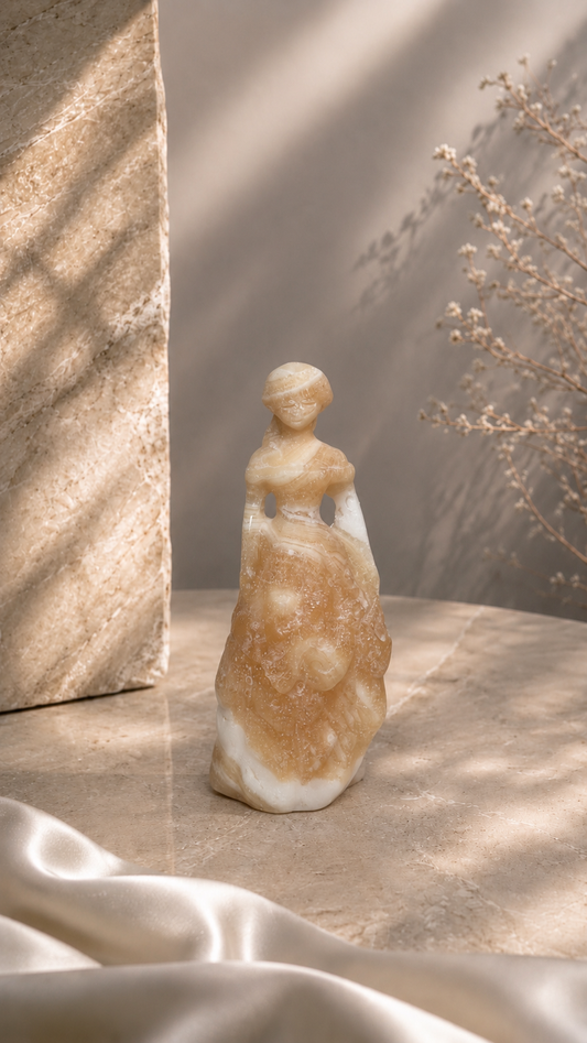 Orange Calcite Princess “Belle”