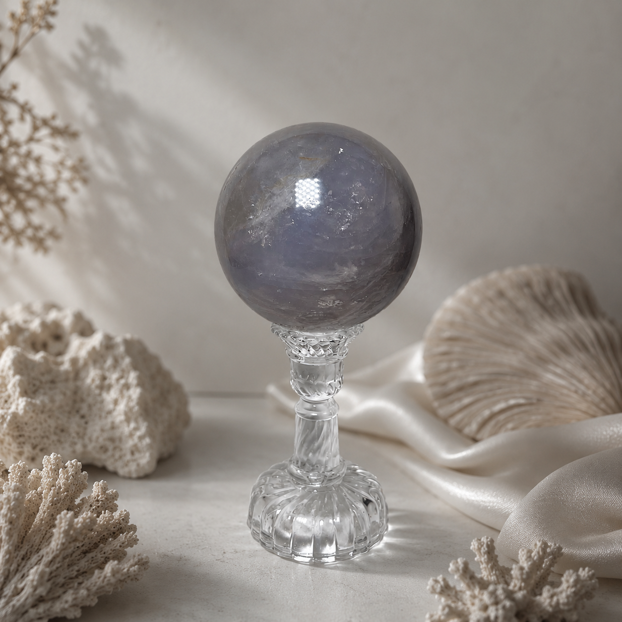 Ferruginous Quartz Sphere
