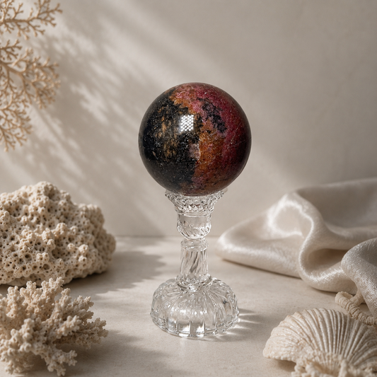 Rhodonite Sphere - A
