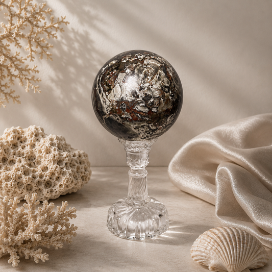 Petrified Wood Sphere