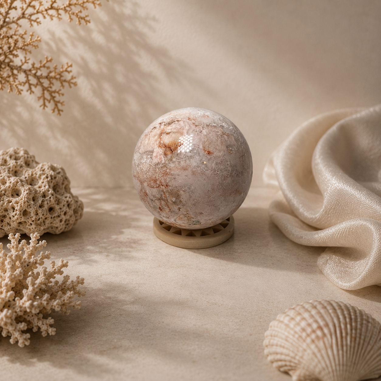 Pink Amethyst Sphere