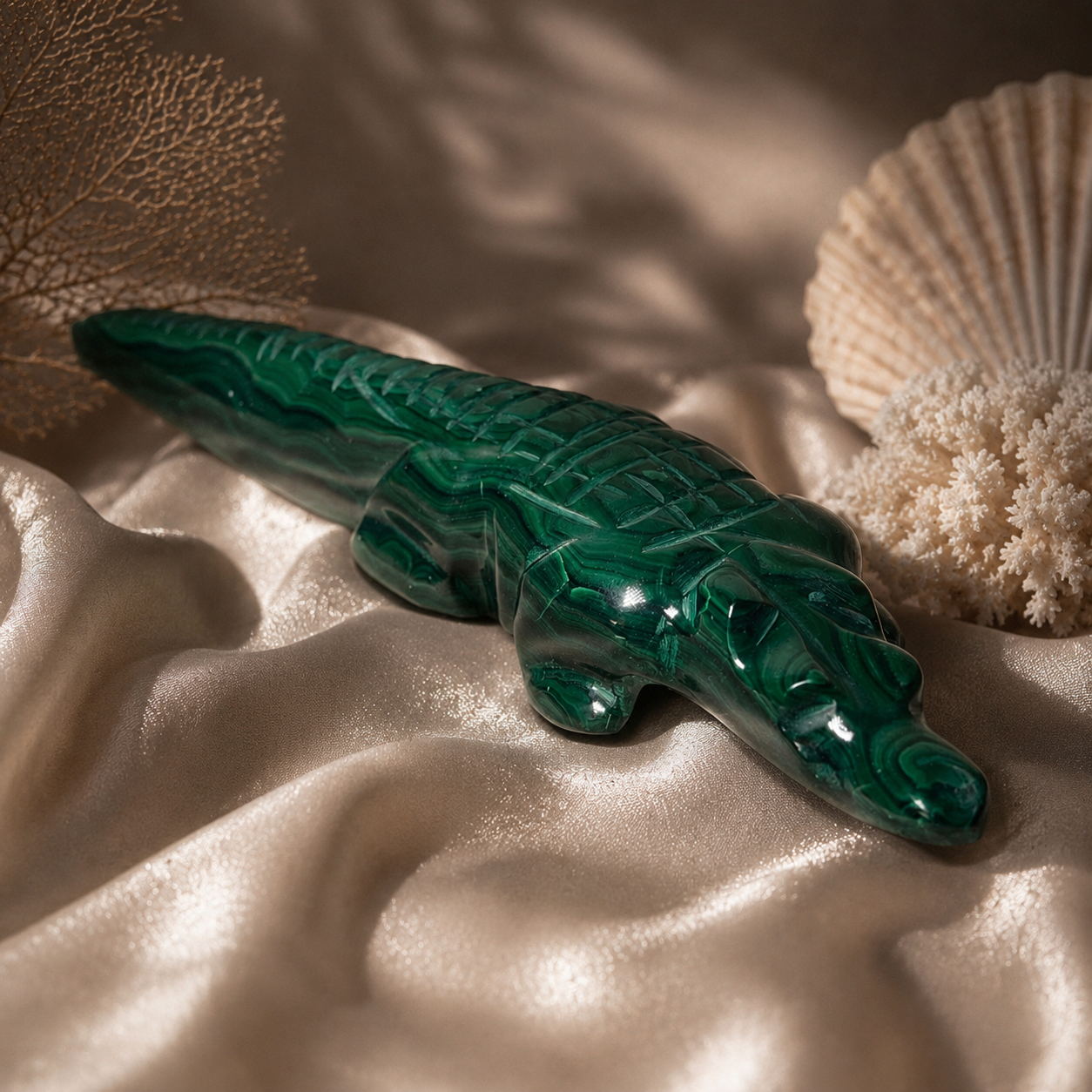 Malachite Crocodile