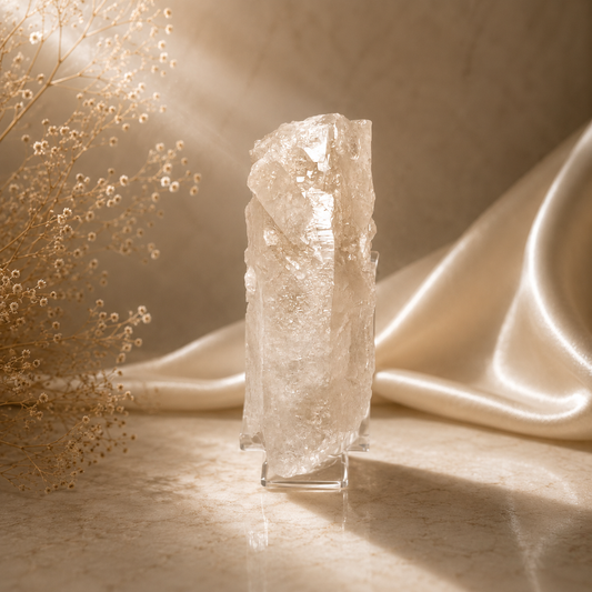“Shard” — Hand-Mined Arkansas Quartz | 6 oz
