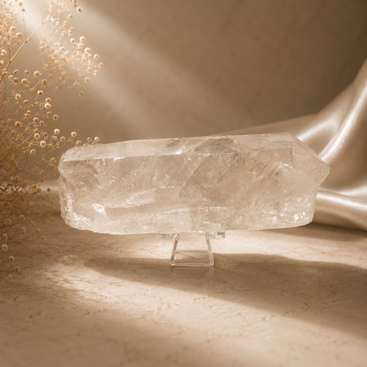 “Blade” — Hand-Mined Arkansas Quartz | 8.4 oz