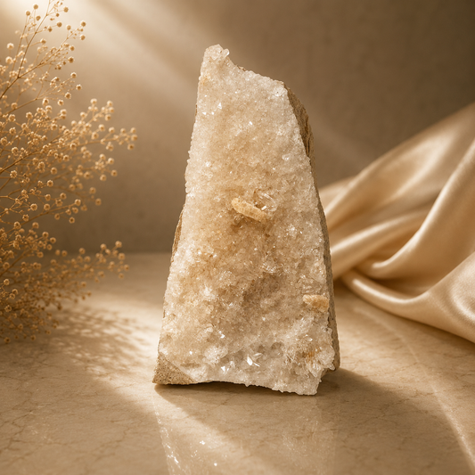 “The Tower” — Hand-Mined Arkansas Quartz | 1.4 lbs